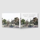 Elegant Old Money Country Estate Wedding Gästebuch (Voll)