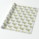 Elegant Olives Geschenkpapier<br><div class="desc">Ein originelles Olivendesign, ideal für die festliche Jahreszeit oder für jeden Anlass.</div>