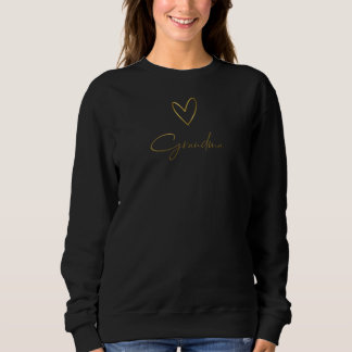 Elegant Oma Script | Oma Geschenke Sweatshirt