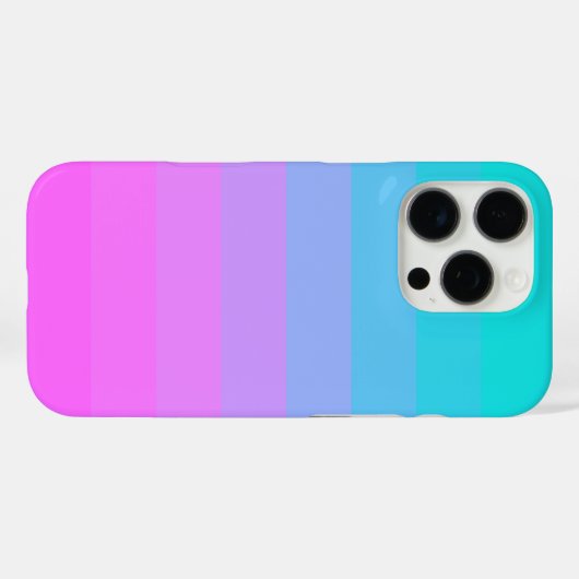 Elegant Ombre Design Case-Mate iPhone Hülle (Rückseite (Horizontal))