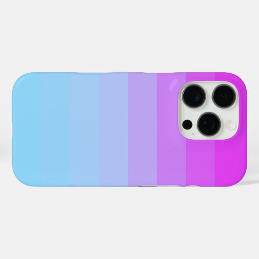 Elegant Ombre Design Case-Mate iPhone Hülle (Rückseite (Horizontal))