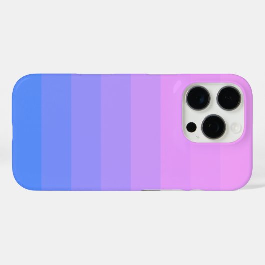 Elegant Ombre Design Case-Mate iPhone Hülle (Rückseite (Horizontal))