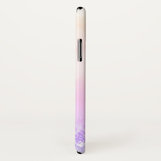 Elegant Ombre Glitzer Tropfen Case-Mate iPhone Hülle (Hinten/Rechts)