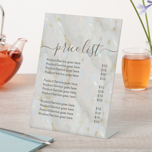 Elegant Opal Stone Einzigartig Sockelschild (In Situ)