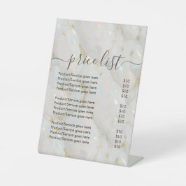 Elegant Opal Stone Einzigartig Sockelschild