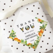 Elegant Orange Greenerenery Niedlich Vielen Dank Geschenkanhänger