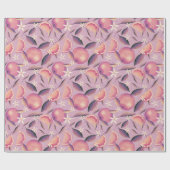 Elegant Orange Grove dusk Geschenkpapier (Flach)