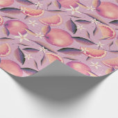 Elegant Orange Grove dusk Geschenkpapier (Ecke)