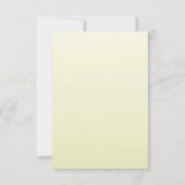 Elegant Orchid and Vine Cross thank you card Dankeskarte (Rückseite)