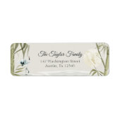 Elegant Oriental Bamboo Crane Family (Vorne)