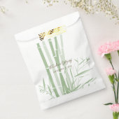 Elegant Oriental Bamboo Wedding Geschenktütchen (Versiegelt)