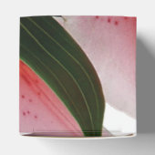 Elegant Oriental Lilies Wedding Geschenkschachtel (Oben)