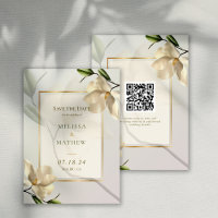 Elegant Oriental Magnolia Hochzeit speichern Sie d