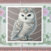 Elegant Owl Fliese