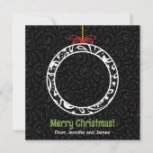 Elegant Paisley Family Foto (Vorderseite)