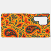 Elegant Paisley Floral Pattern Samsung Galaxy Hülle (Rückseite (Horizontal))