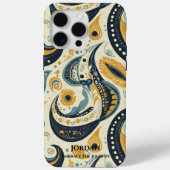 Elegant Paisley Fusion - Artistic Global Style Case-Mate iPhone Hülle (Rückseite)