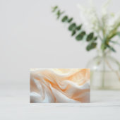 Elegant Pale Tone Texture Visitenkarte (Stehend Vorderseite)