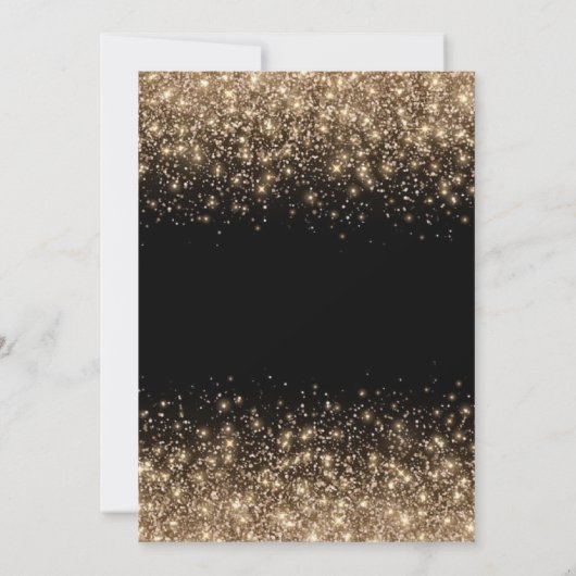 Elegant Pamper Party Geburtstag Einladung (Rückseite)