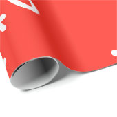 Elegant paper features a vibrant holiday design geschenkpapier (Rolleneckpunkt)