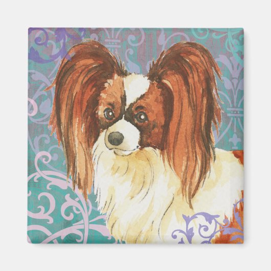 Elegant Papillon Magnet (Vorne)