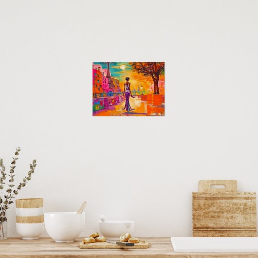 Elegant Paris Print, Value Poster Paper (Matte) (Küche)