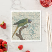 Elegant Parrot Serviette (Beispiel)