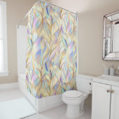 Elegant Pastel Abstract Duschvorhang (Beispiel)