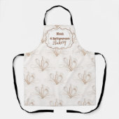Elegant Pastel Bakery Branding Schürze (Vorderseite)
