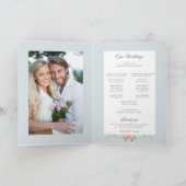 Elegant Pastel Boho Floral Calligraphy Programm (Innenseite)