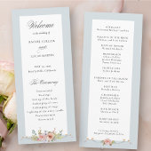Elegant Pastel Boho Floral Calligraphy Programm