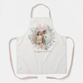 Elegant Pastel Easter Photo Apron Schürze (Vorderseite)