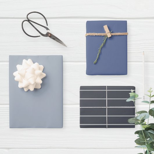 Elegant Pastel Gift Wrapping Paper Geschenkpapier Set