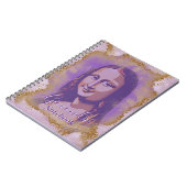 Elegant Pastel Gioconda Leonardo Da Vinci Notizblock (Linke Seite)
