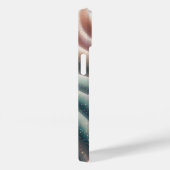 Elegant Pastel Iridescent Glitter Silk Waves Shimm Case-Mate iPhone Hülle (Rückseite / Rechts)