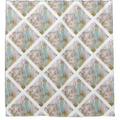 ELEGANT PASTEL MARBLE ABSTRAKT 2 DUSCHKURTAN DUSCHVORHANG (Vorderseite)