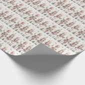 Elegant Pastel Nutcracker Classic Geschenkpapier (Ecke)