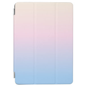 Elegant pastel pink blue bright gradient Colors iPad Air Hülle