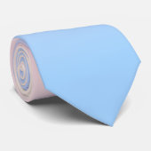 Elegant pastel pink blue bright gradient Colors Krawatte (Gerollt)