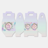 Elegant Pastel Quinceañera Place Cards Geschenkschachtel (Ungeklappt)