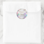 Elegant Pastel Quinceañera Stickers (Tasche)