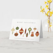 ELEGANT PASTEL RED GREEN STAR STAR SITZUNGEN ORNAM KARTE (Gelbe Blume)