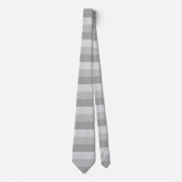 Elegant Pastel Silver Bars Neck Tie Krawatte