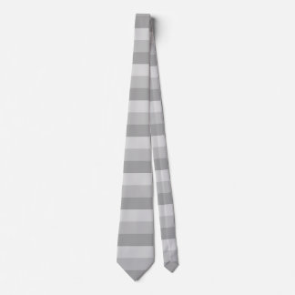 Elegant Pastel Silver Bars Neck Tie Krawatte
