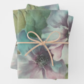 Elegant Pastel Wrapping Paper for Weddings & Gifts Geschenkpapier Set (Beispiel)