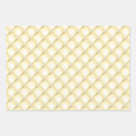 Elegant Patel Grün, Gelb & Blau Diamant getupft Geschenkpapier Set (Vorderseite 2)