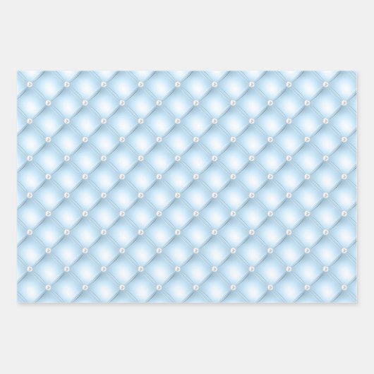 Elegant Patel Grün, Gelb & Blau Diamant getupft Geschenkpapier Set (Vorderseite 3)