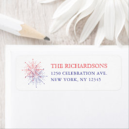 Elegant Patriotic Fireworks | 4th of July Wedding