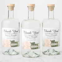 Elegant Peach Rose Chic Wedding Vielen Dank