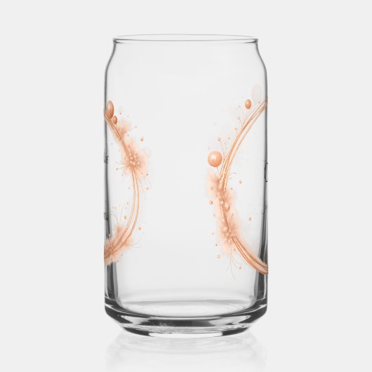 Elegant Peach Sparkle Wedding Script Calligraphy Dosenglas (Links)